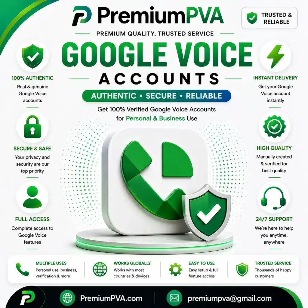 buy google voice accounts