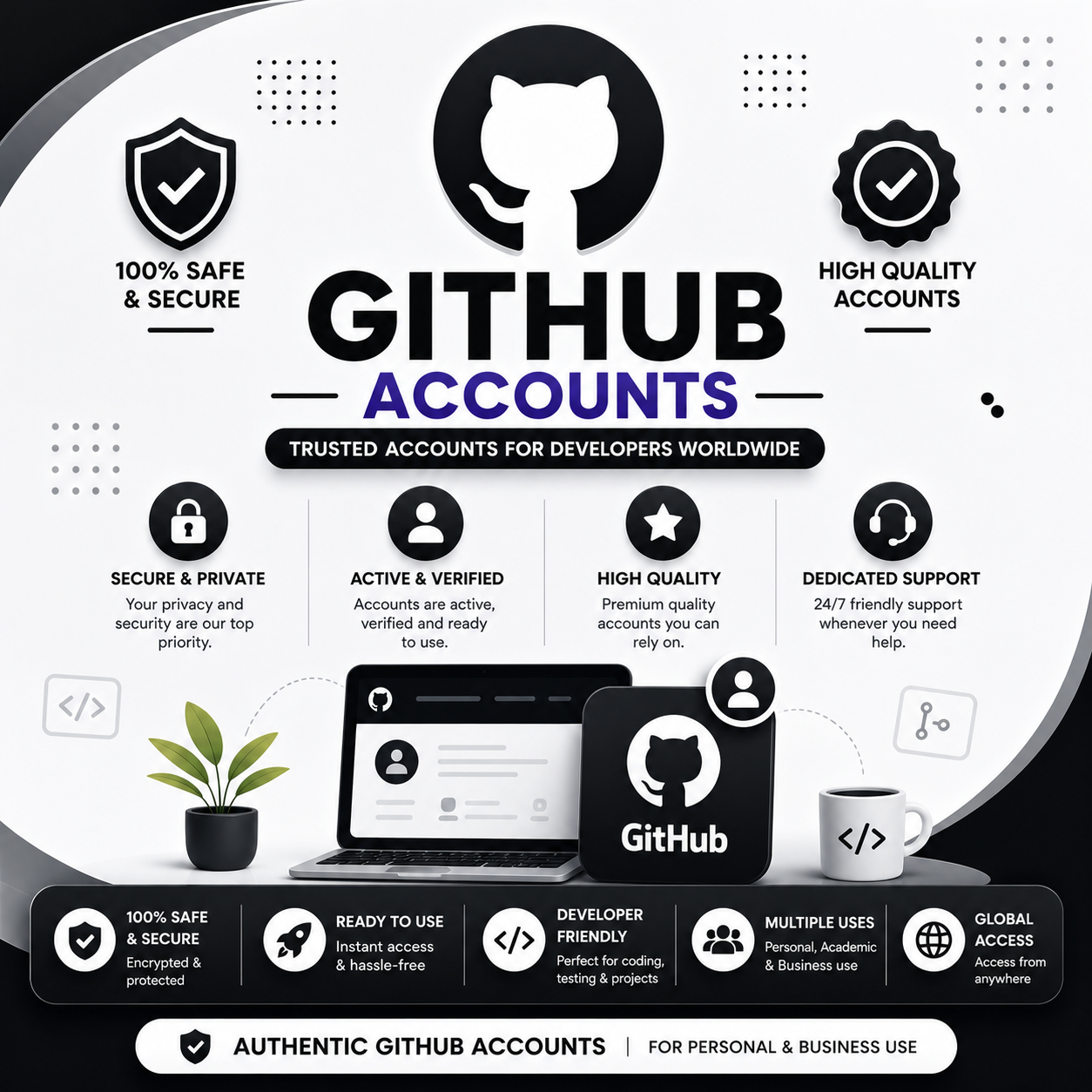 buy github accounts