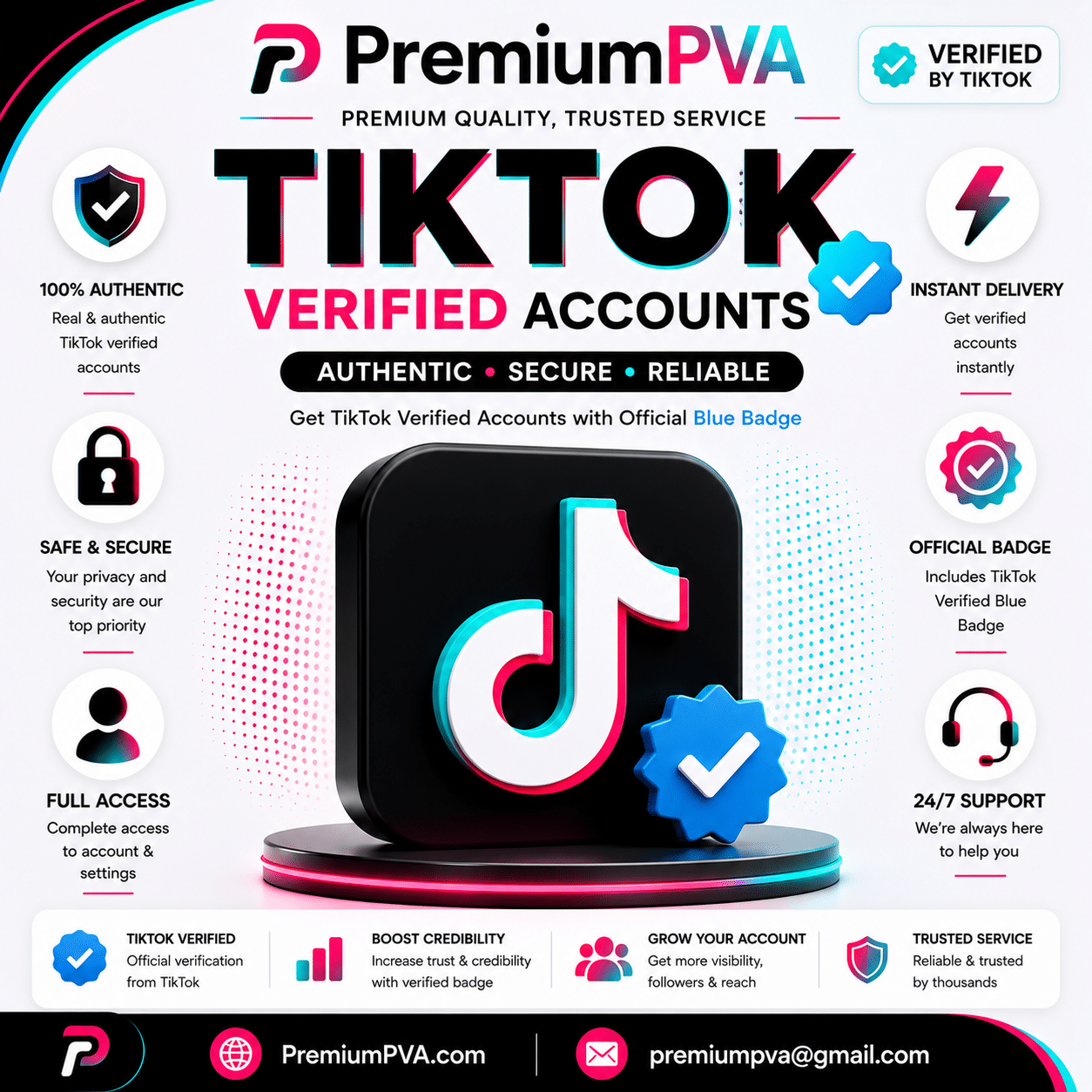 tiktok pva accounts