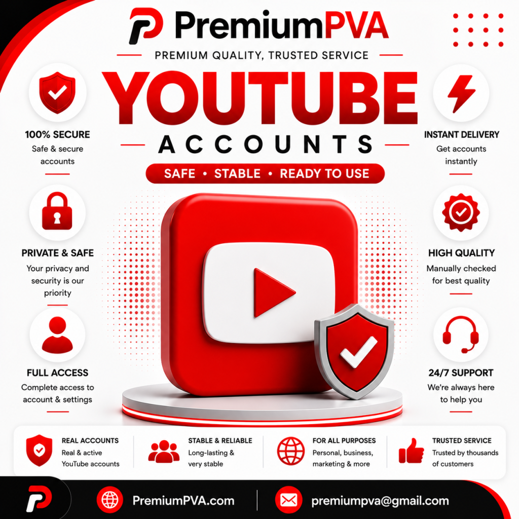 youtube pva accounts